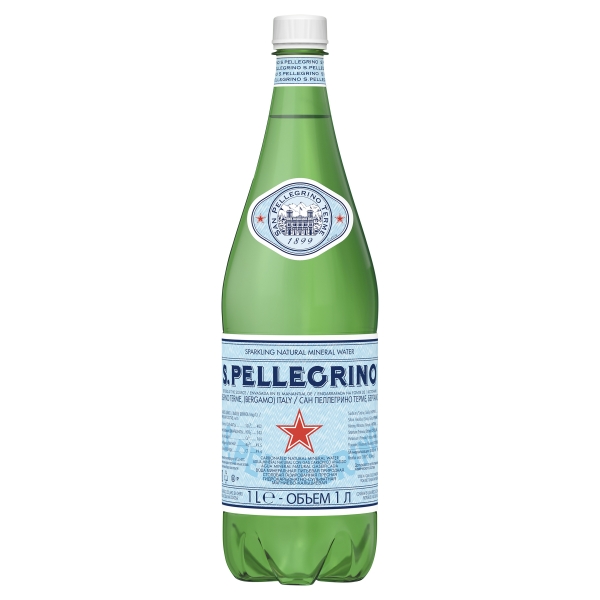 San Pellegrino Mineral Water Sparkling 1lt