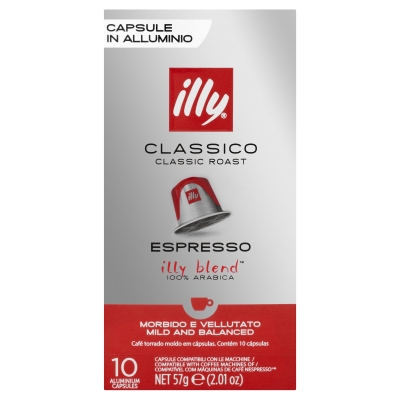 Illy Coffee Capsules Classico 10 Pack