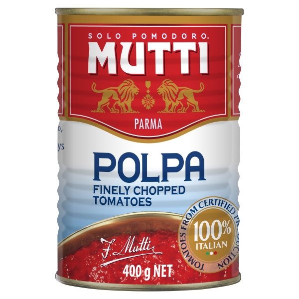 Mutti Polpa Finely Chopped Tomatoes 400g