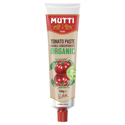 Mutti Organic Tomato Paste Double Concentrated 130g