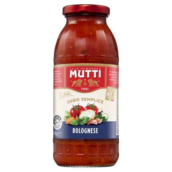 Mutti Sugo Semplice Bolognese 400g