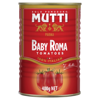 Mutti Baby Roma Tomatoes 400g