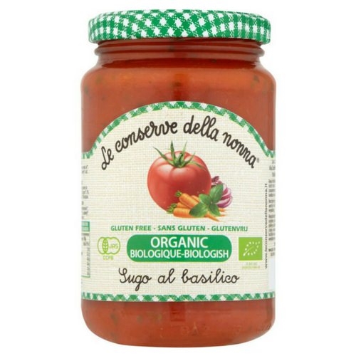 Le Conserve Organic Tomato & Basil Sauce 350g