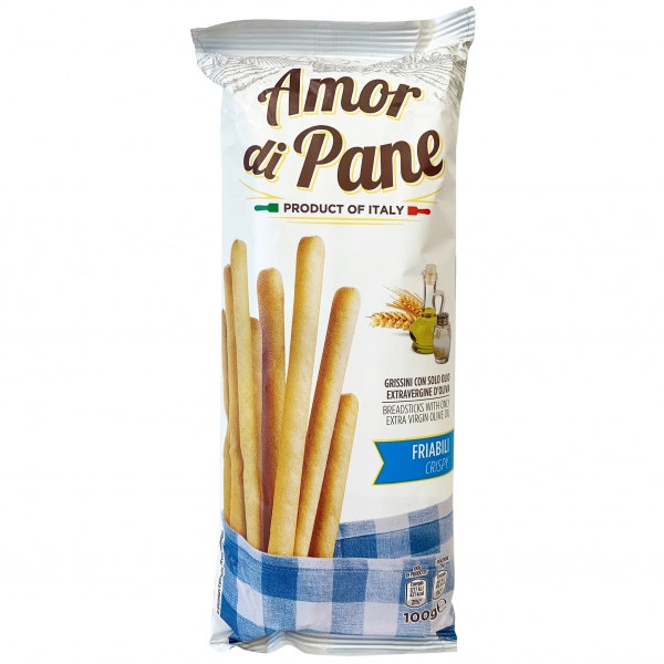 Amor di Pane Breadsticks Friabilli Crispy 100g