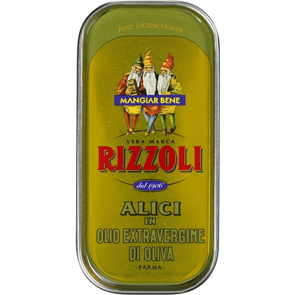 Rizzoli Anchovies In Extra Virgin Olive Oil 90g