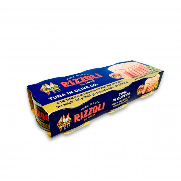 Rizzoli Tuna In Olive Oil 3 Pack 195g