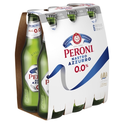 Peroni Nastro Azzurro 0% 6 x 330ml