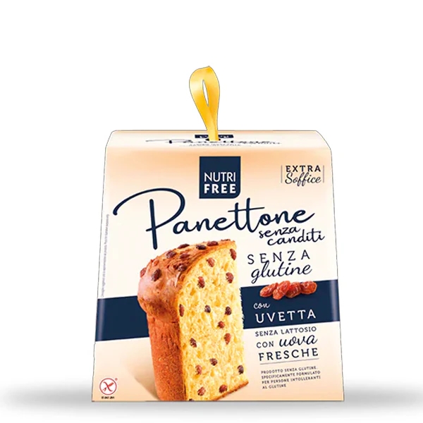 Nutri Free Gluten Free Panettone Raisins & Candied Fruit 600g