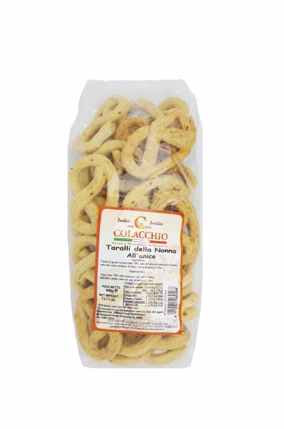 Colacchio Taralli Della Nonna All'Anice 400g