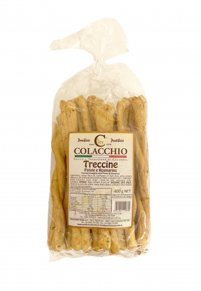 Colacchio Treccine Potato & Rosemary 400g