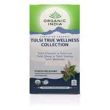 Organic India Tulsi Tea True Wellness Collection 25 Pack