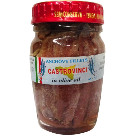 Castrovinci Anchovy Fillets In Olive Oil 80g