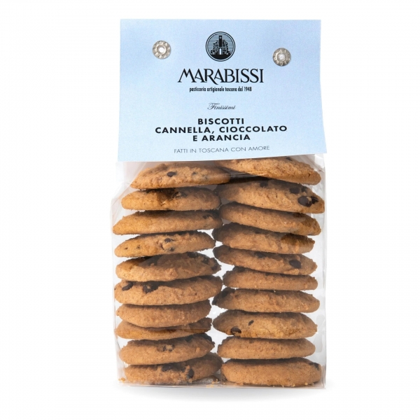 Marabissi Biscotti Chocolate, Cinnamon & Orange 200g