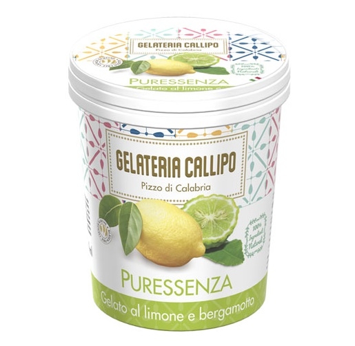 Gelateria Callipo Lemon Gelato 1lt