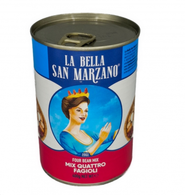 La Bella San Marzano Four Bean Mix 400g