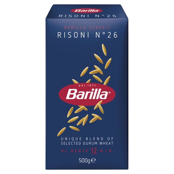 Barilla Risoni No 26 500g