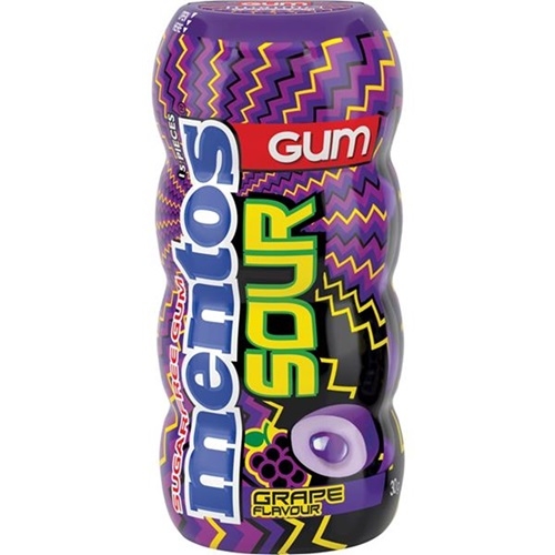 Mentos Gum Sour Grape 30g