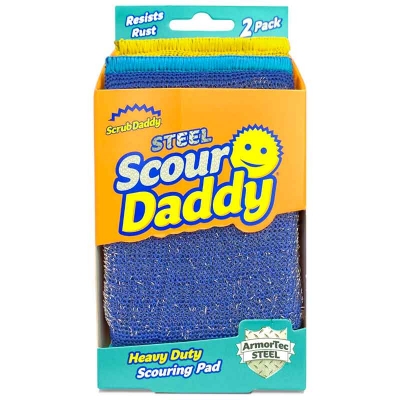 Scrub Daddy Steel Scour Daddy 2 Pack