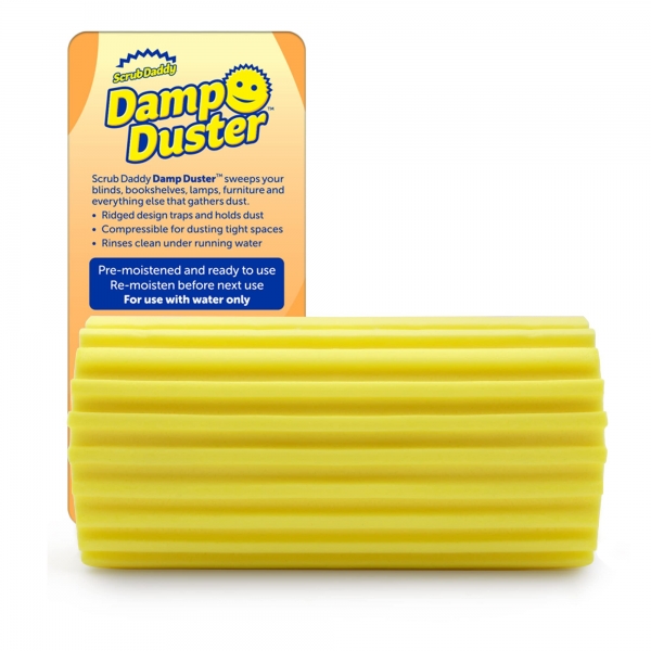 Scrub Daddy Damp Duster Yellow