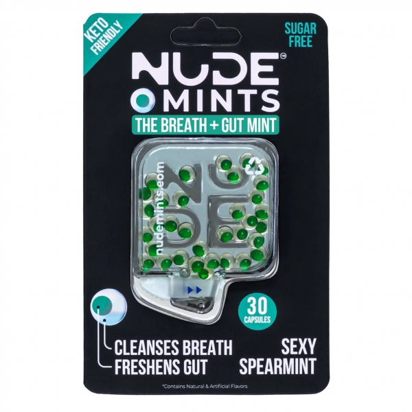 Nude Mints Spearmint 30 Pack 1.8g