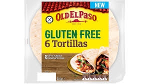 Old El Paso Gluten Free Tortilla 6 Pack 216g