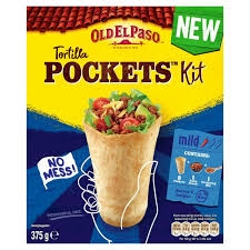 Old El Paso Tortilla Pocket Kit 375g