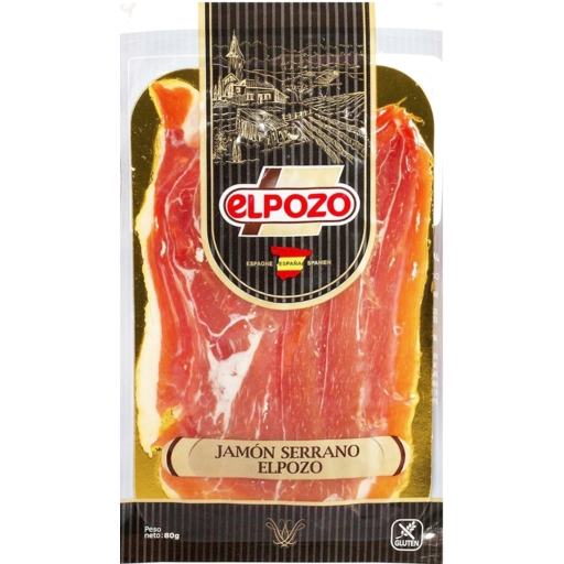 El Pozo Serrano Slices Pre-Pack 80g