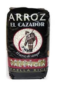 Arroz El Cazador Valencian Paella Rice 1kg