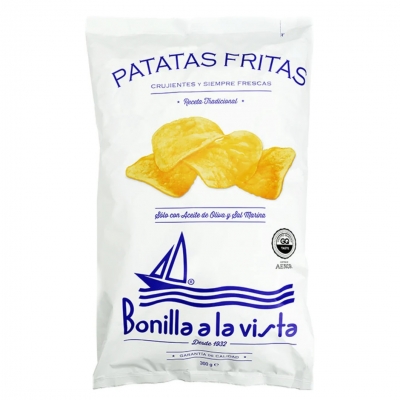 Bonilla a La Vista Patatas Fritas Potato Chips 150g