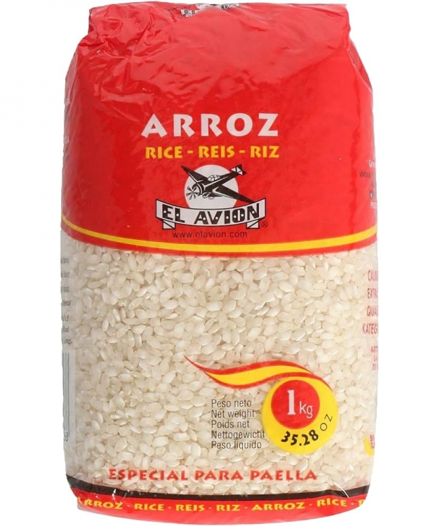 El Avion Paella Rice 1kg