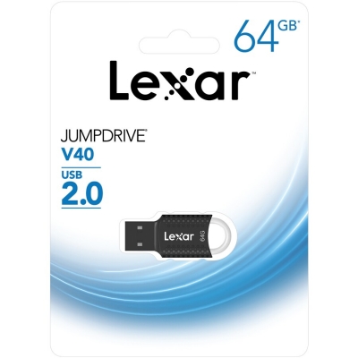 Lexar Jumpdrive 64GB V40 USB 2.0 Flash Drive