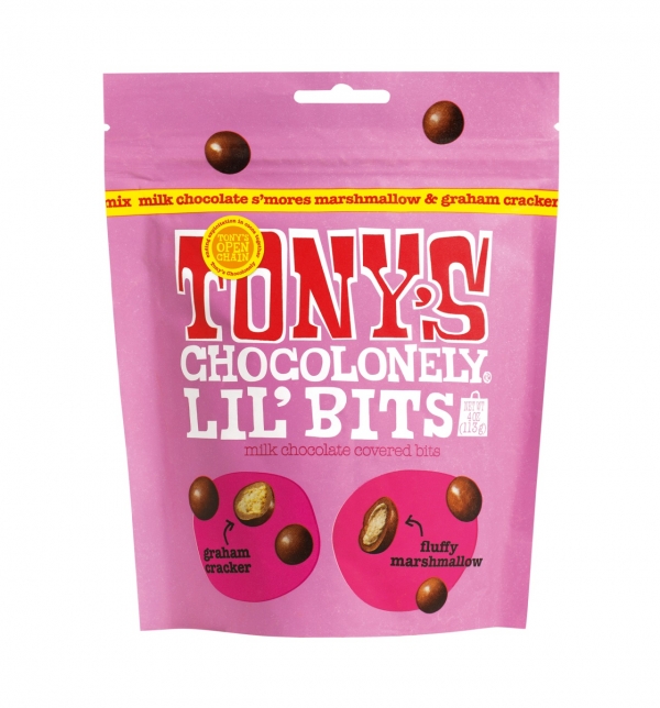 Tony's Chocolonely Lil' Bits Milk Chocolate S'mores 113g