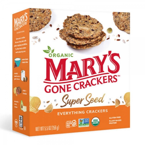 Mary's Gone Crackers Everything Superseed Gluten Free Organic 155g