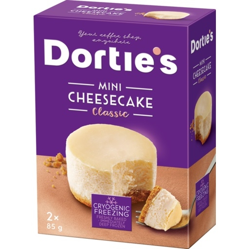 Dorties Mini Cheesecake Classic 2 Pack 170g