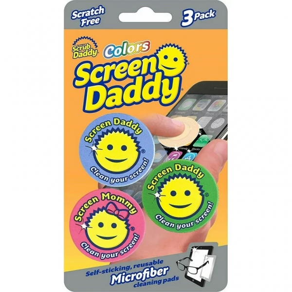 Scrub Daddy Screen Daddy Colors 3 Pack