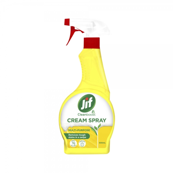 Jif Cream Multipurpose Spray Lemon 500ml