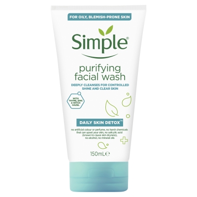 Simple Daily Facial Wash Purifying 150ml