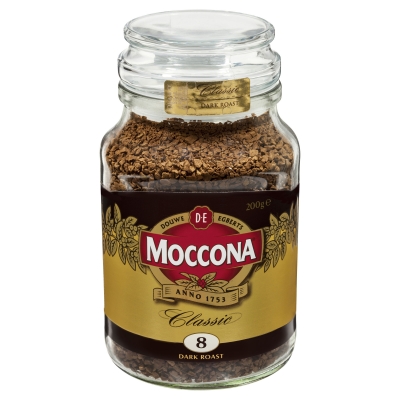 Moccona Coffee Freeze Dried Classic Dark Roast 200g