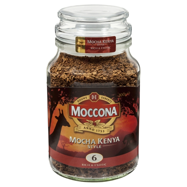 Moccona Coffee Freeze Dried Mocha Kenya 200g