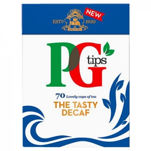 PG Tips Decaf Tea Bags 70 Pack 203g