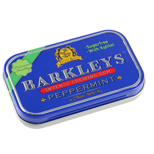 Barkleys Gum Peppermint Sugar Free 30g