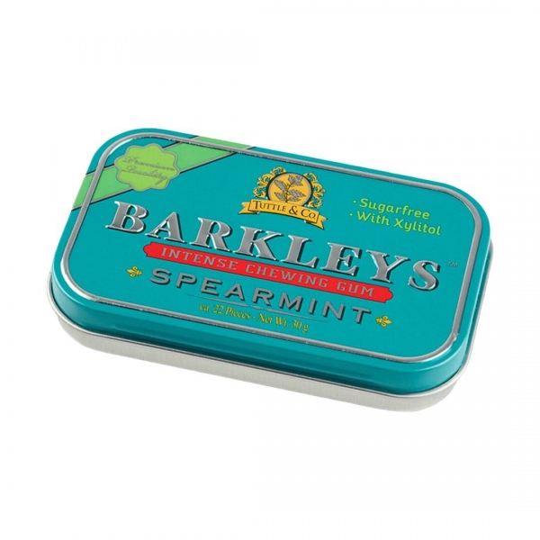 Barkleys Gum Spearmint Sugar Free 30g