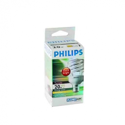 Philips Tornado Bayonet Cap Warm White 20W 1 Pack