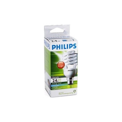 Philips Globe Tornado Bayonet Cap Cool Daylight 24W