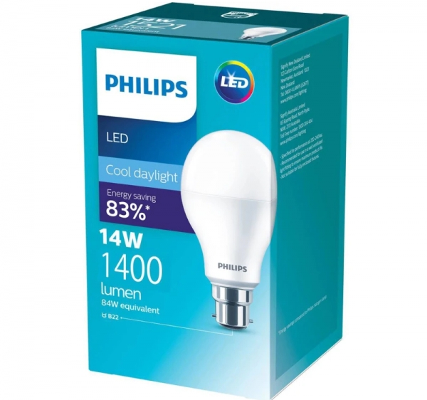 Philips Globe LED Bayonet Cap Cool Daylight 14W 1 Pack