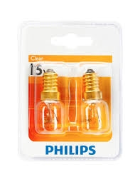 Philips Globe Pilot SES Clear 15W 2 Pack