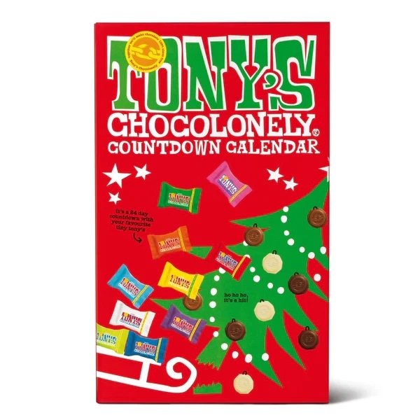 Tony's Chocolonely Countdown Calendar 225g