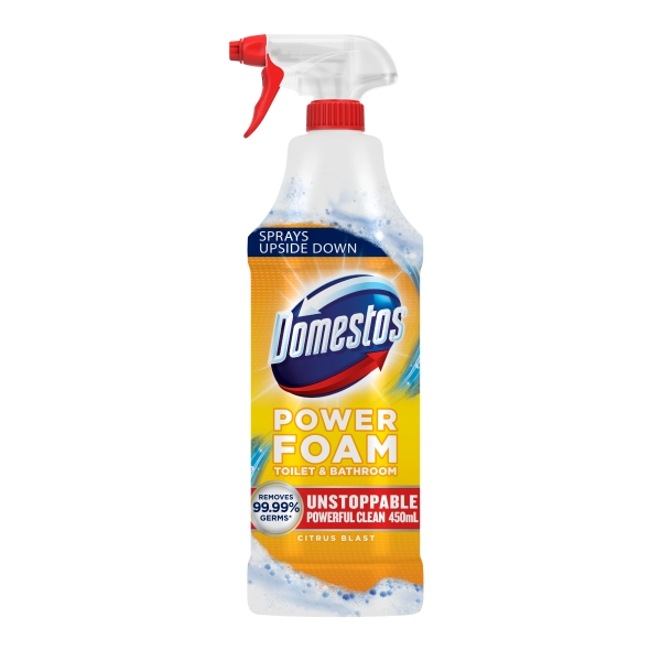 Domestos Power Foam Citrus Blast 450ml