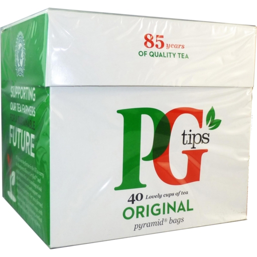 PG Tips Pyramid Tea Bags 40 Pack 116g