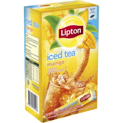 Lipton Iced Tea Sachets Mango 20 Pack